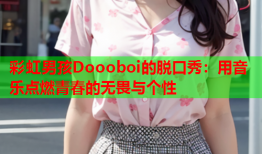 彩虹男孩Doooboi的脱口秀：用音乐点燃青春的无畏与个性