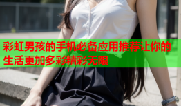 彩虹男孩的手机必备应用推荐让你的生活更加多彩精彩无限