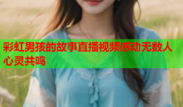 彩虹男孩的故事直播视频感动无数人心灵共鸣