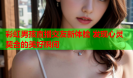 彩虹男孩直播交友新体验 发现心灵契合的美好瞬间