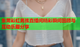 东莞彩虹男孩直播间精彩瞬间回顾与互动乐趣分享