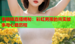 李晓硕直播揭秘：彩虹男孩的真实故事与心路历程