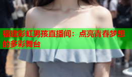 福建彩虹男孩直播间：点亮青春梦想的多彩舞台