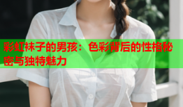 彩虹袜子的男孩：色彩背后的性格秘密与独特魅力