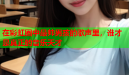 在彩虹圈中最帅男孩的歌声里，谁才是真正的音乐天才