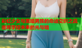 彩虹少女与黑暗男孩的命运交织之战谁将掌控未来的光与暗