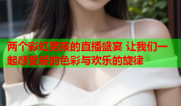 两个彩虹男孩的直播盛宴 让我们一起感受爱的色彩与欢乐的旋律