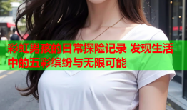 彩虹男孩的日常探险记录 发现生活中的五彩缤纷与无限可能