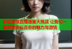 彩虹男孩直播连麦大挑战 让我们一起感受多彩青春的魅力与激情