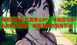 探索声声彩虹男孩APP，开启你与色彩的奇妙旅程，感受无限创意与乐趣