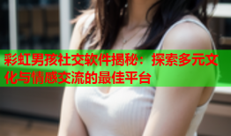 彩虹男孩社交软件揭秘：探索多元文化与情感交流的最佳平台