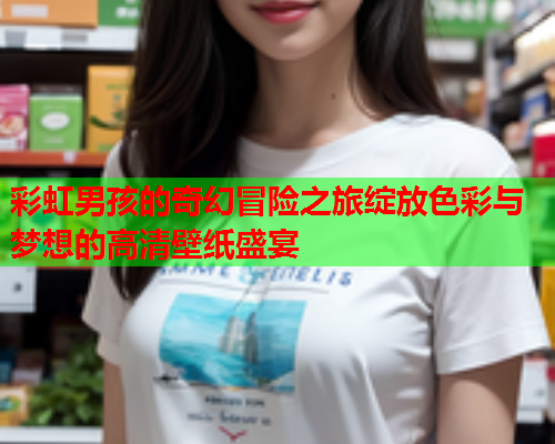 彩虹男孩的奇幻冒险之旅绽放色彩与梦想的高清壁纸盛宴